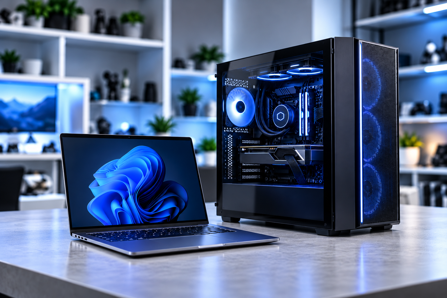 Illustration d'appareils électroniques et consoles